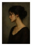 Poster VINTAGE DARK ACADEMIA WOMAN 18