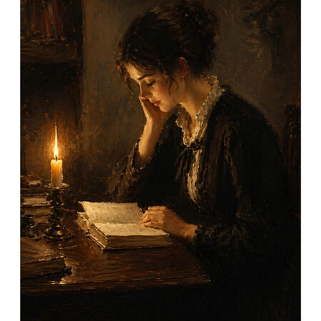 Poster VINTAGE DARK ACADEMIA WOMAN 19 -  Sticky 2