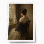 Poster VINTAGE DARK ACADEMIA WOMAN 20