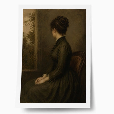 Poster VINTAGE DARK ACADEMIA WOMAN 21 - 