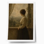 Poster VINTAGE DARK ACADEMIA WOMAN 23