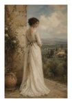 Poster VINTAGE DARK ACADEMIA WOMAN 2
