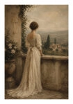 Poster VINTAGE DARK ACADEMIA WOMAN 4