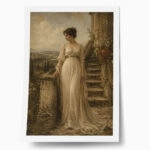 Poster VINTAGE DARK ACADEMIA WOMAN 5