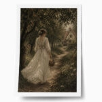 Poster VINTAGE DARK ACADEMIA WOMAN 9