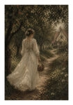 Poster VINTAGE DARK ACADEMIA WOMAN 9