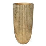 ΚΑΣΠΩ FIBERGLASS ΧΡΥΣΟ ΜΕ ΚΑΘΕΤΕΣ ΑΥΛΑΚΩΣΕΙΣ ΜΕΓΑΛΟ - Φ43x90.2cm 1/ΚΙΒ