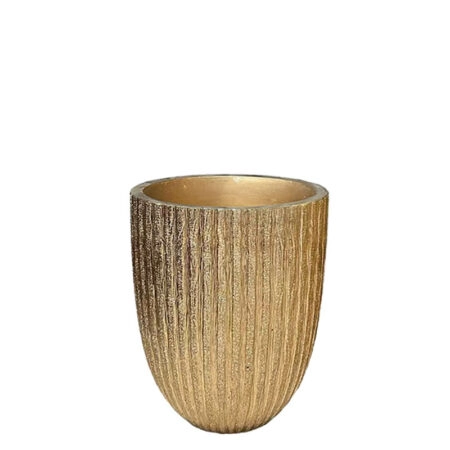 ΚΑΣΠΩ FIBERGLASS ΧΡΥΣΟ ΜΕ ΚΑΘΕΤΕΣ ΑΥΛΑΚΩΣΕΙΣ ΜΙΚΡΟ - Φ43x59cm 1/ΚΙΒ