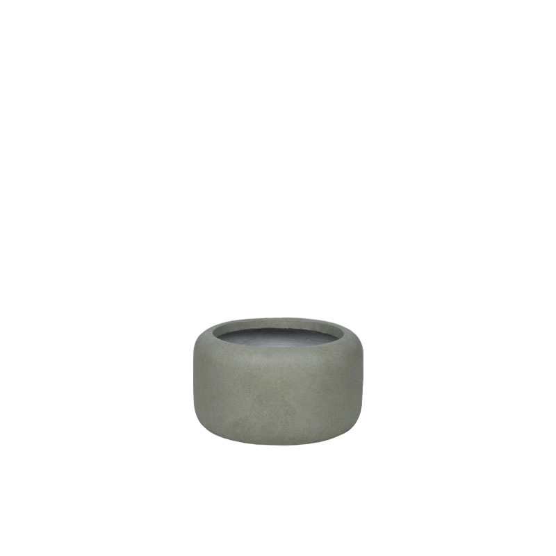 ΚΑΣΠΩ FIBERCLAY ΛΑΔΙ ΣΤΡΟΓΓΥΛΟ ΠΟΜΠΕ ΚΟΝΤΟ SMALL - Φ34x20cm