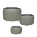 ΚΑΣΠΩ FIBERCLAY ΣΕΤ3 ΛΑΔΙ ΣΤΡΟΓΓΥΛΟ ΠΟΜΠΕ ΚΟΝΤΟ - S:Φ34x20, M:Φ44x26, L:Φ55x33cm 12/ΠΑΛ