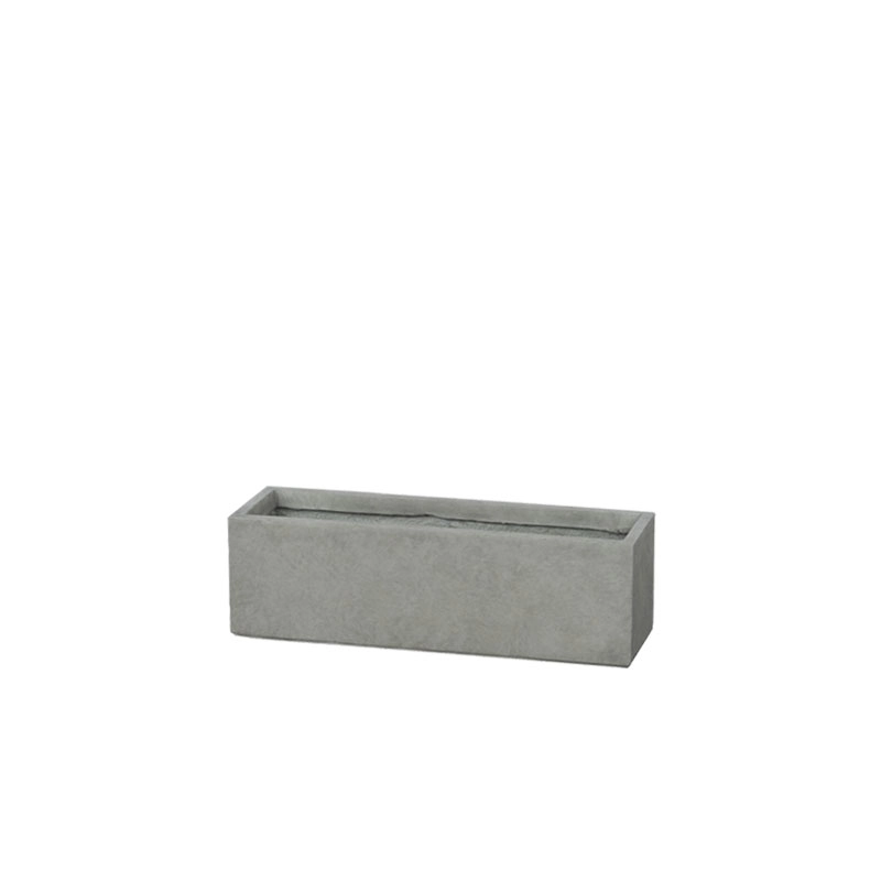 ΖΑΡΝΤΙΝΙΕΡΑ FIBERCLAY ΓΚΡΙ/ΛΑΔΙ ΟΡΘΟΓΩΝΙΟ SMALL - 60x19x19cm