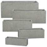 ΖΑΡΝΤΙΝΙΕΡΑ FIBERCLAY ΣΕΤ5 ΓΚΡΙ/ΛΑΔΙ ΟΡΘΟΓΩΝΙΟ - S60x19x19,M
70x25x23,L
80x30x28,XL
90x36x33,
2XL100x43x40cm 15/ΠΑΛ