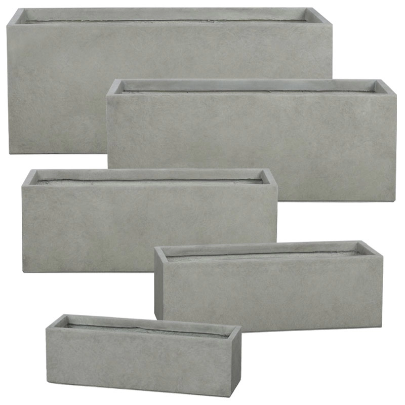ΖΑΡΝΤΙΝΙΕΡΑ FIBERCLAY ΣΕΤ5 ΓΚΡΙ/ΛΑΔΙ ΟΡΘΟΓΩΝΙΟ - S60x19x19,M
70x25x23,L
80x30x28,XL
90x36x33,
2XL100x43x40cm 15/ΠΑΛ