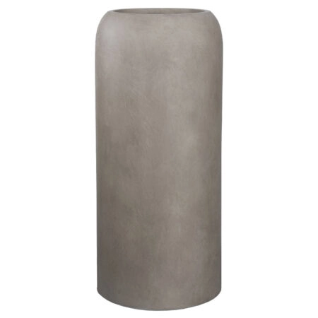 ΚΑΣΠΩ FIBERCLAY MOKKA ΣΤΡΟΓΓΥΛΗ ΣΤΗΛΗ ΠΟΜΠΕ LARGE - Φ53x120cm