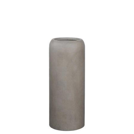ΚΑΣΠΩ FIBERCLAY MOKKA ΣΤΡΟΓΓΥΛΗ ΣΤΗΛΗ ΠΟΜΠΕ MEDIUM - Φ36x90cm