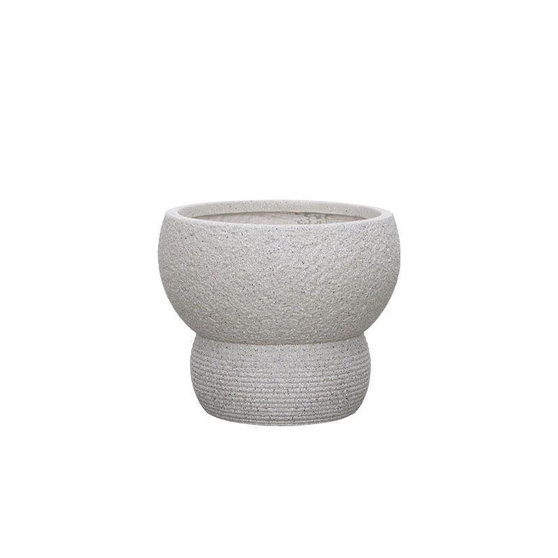 ΚΑΣΠΩ FIBERCLAY ΕΚΡΟΥ ΓΡΑΝΙΤΗΣ ΔΙΠΛΗ ΜΠΑΛΑ LARGE - Φ44x37cm
