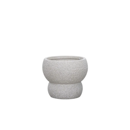 ΚΑΣΠΩ FIBERCLAY ΕΚΡΟΥ ΓΡΑΝΙΤΗΣ ΔΙΠΛΗ ΜΠΑΛΑ MEDIUM - Φ34x29.5cm
