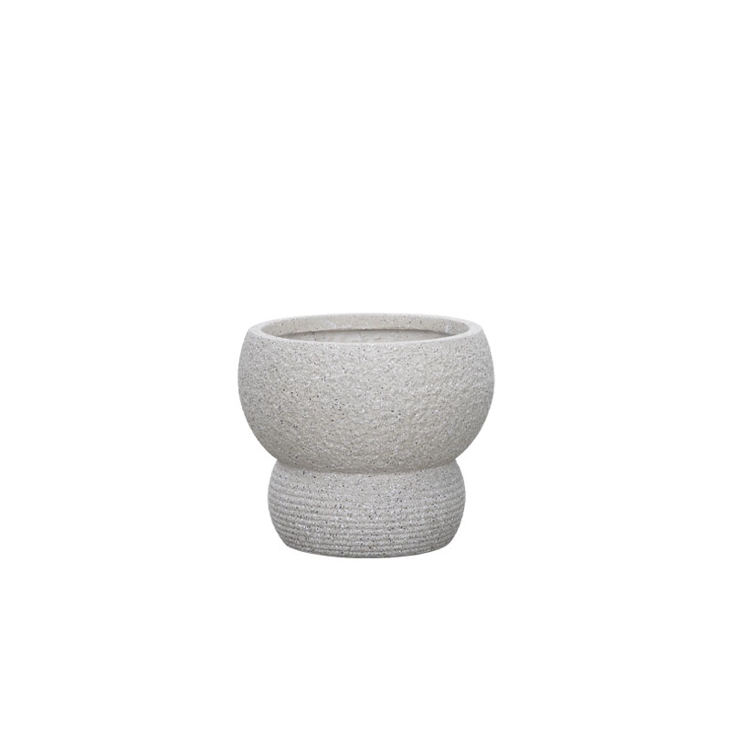 ΚΑΣΠΩ FIBERCLAY ΕΚΡΟΥ ΓΡΑΝΙΤΗΣ ΔΙΠΛΗ ΜΠΑΛΑ MEDIUM - Φ34x29.5cm