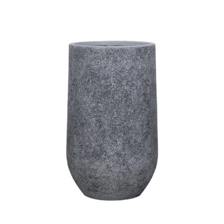 ΚΑΣΠΩ FIBERCLAY ΓΚΡΙ ΠΕΤΡΑ ΣΤΡΟΓΓΥΛΟ ΒΑΡΕΛΙ LARGE - Φ46x76cm