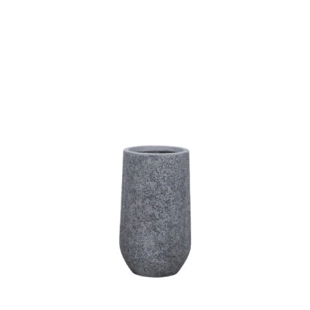 ΚΑΣΠΩ FIBERCLAY ΓΚΡΙ ΠΕΤΡΑ ΣΤΡΟΓΓΥΛΟ ΒΑΡΕΛΙ SMALL - Φ26x45cm