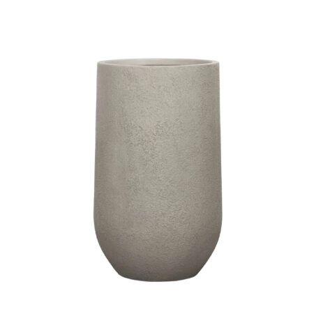 ΚΑΣΠΩ FIBERCLAY ΜΠΕΖ ΠΕΤΡΑ ΣΤΡΟΓΓΥΛΟ ΒΑΡΕΛΙ LARGE - Φ46x76cm