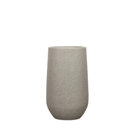 ΚΑΣΠΩ FIBERCLAY ΜΠΕΖ ΠΕΤΡΑ ΣΤΡΟΓΓΥΛΟ ΒΑΡΕΛΙ MEDIUM - Φ35x60cm