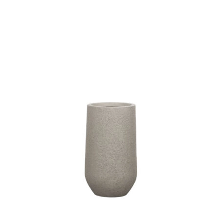 ΚΑΣΠΩ FIBERCLAY ΜΠΕΖ ΠΕΤΡΑ ΣΤΡΟΓΓΥΛΟ ΒΑΡΕΛΙ SMALL - Φ26x45cm