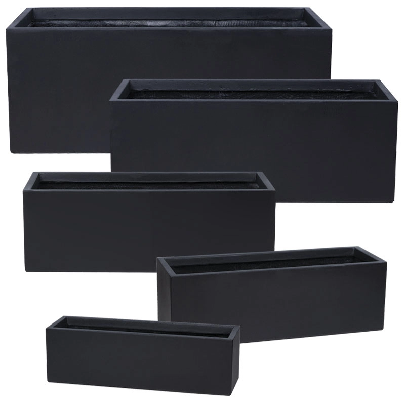ΖΑΡΝΤΙΝΙΕΡΑ FIBERCLAY ΣΕΤ5 ΑΝΘΡΑΚΙ ΟΡΘΟΓΩΝΙΟ - S60x19x19,M
70x25x23,L
80x30x28,XL
90x36x33,
2XL100x43x40cm 15/ΠΑΛ