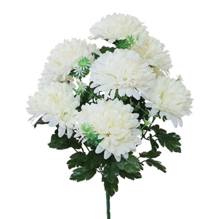 ΕΚΡΟΥ ΜΠΟΥΚΕΤΟ ΧΡΥΣΑΝΘΕΜΟ X9 Y45cm 18/72ΚΙΒ - Κασπω