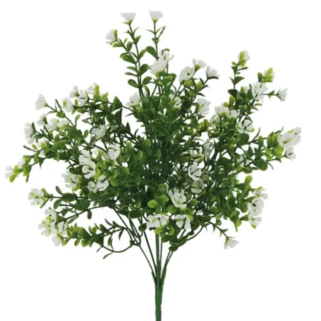 ΛΕΥΚΟ ΜΠΟΥΚΕΤΟ ΑΝΘΑΚΙ ΓΕΜΙΣΜΑΤΟΣ Χ7  Υ36cm 36/144ΚΙΒ - Κασπω