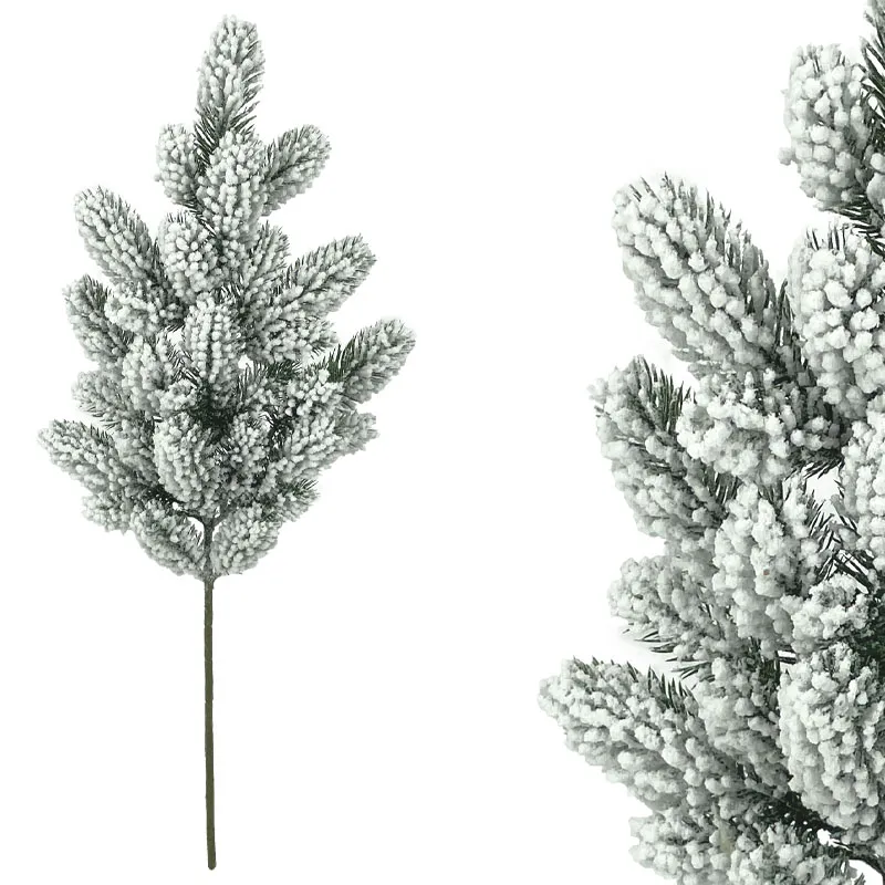 Christmas snowy fir branch X28 - 22x10x65cm 12/96BOX