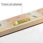Πίνακας σε Καμβά ANTIQUE VINTAGE FLORAL PATTERN