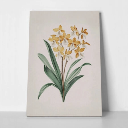 Πίνακας σε Καμβά ANTIQUE VINTAGE FLOWERS