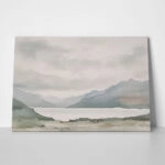 Πίνακας σε Καμβά ANTIQUE VINTAGE LANDSCAPE