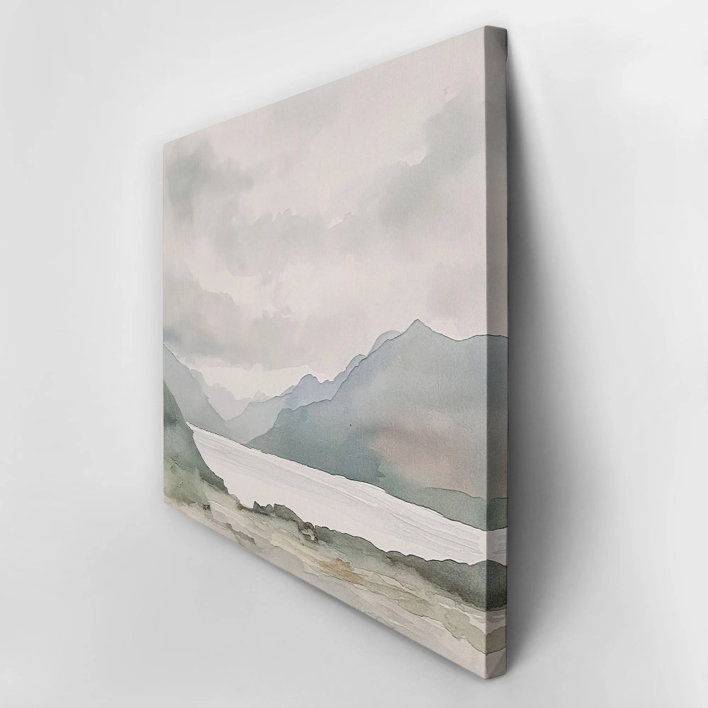 Πίνακας σε Καμβά ANTIQUE VINTAGE LANDSCAPE