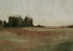 Πίνακας σε Καμβά ANTIQUE VINTAGE TREES PN THE FIELD