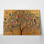 Πίνακας σε Καμβά GOLDEN TREE OF LIFE