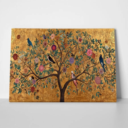 Πίνακας σε Καμβά GOLDEN TREE OF LIFE