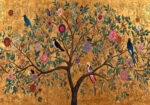 Πίνακας σε Καμβά GOLDEN TREE OF LIFE
