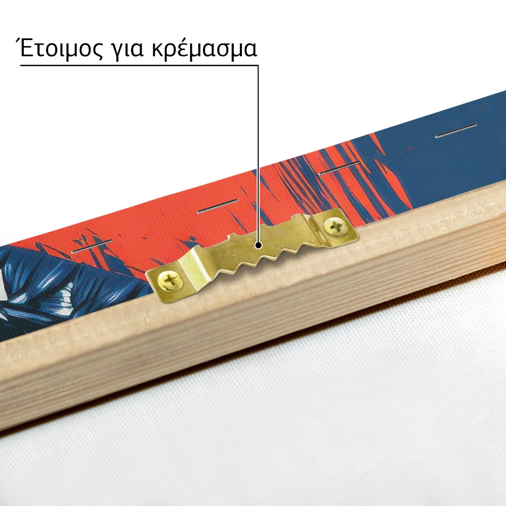 Πίνακας σε Καμβά JAPANESE KATANAS