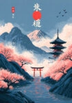 Πίνακας σε Καμβά JAPANESE MOUNT FUJI LANDSCAPE
