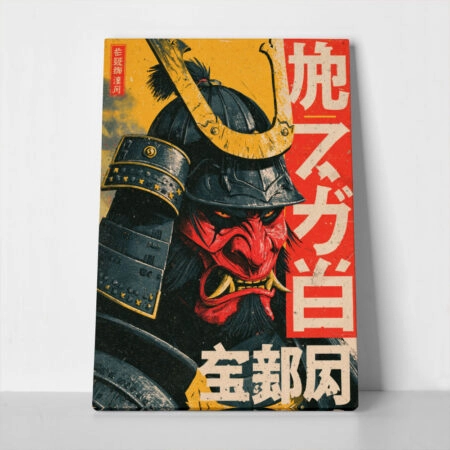 Πίνακας σε Καμβά JAPANESE SAMURAI WARRIOR 2