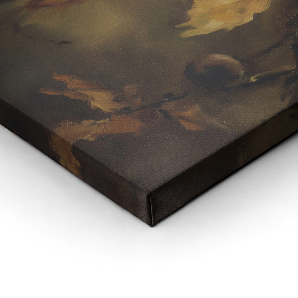 Πίνακας σε Καμβά VINTAGE AUTUMN BIRD 5