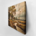 Πίνακας σε Καμβά VINTAGE AUTUMN COUNTRY HOME 5