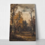 Πίνακας σε Καμβά VINTAGE AUTUMN COUNTRY PATH 7
