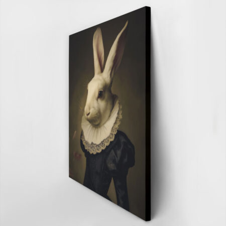 Πίνακας σε Καμβά VINTAGE AUTUMN HALLOWEEN BUNNY HEAD -  Sticky 2