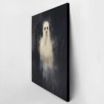 Πίνακας σε Καμβά VINTAGE AUTUMN HALLOWEEN GHOST 4