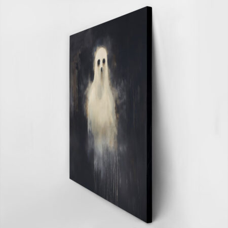 Πίνακας σε Καμβά VINTAGE AUTUMN HALLOWEEN GHOST 4 -  Sticky 2