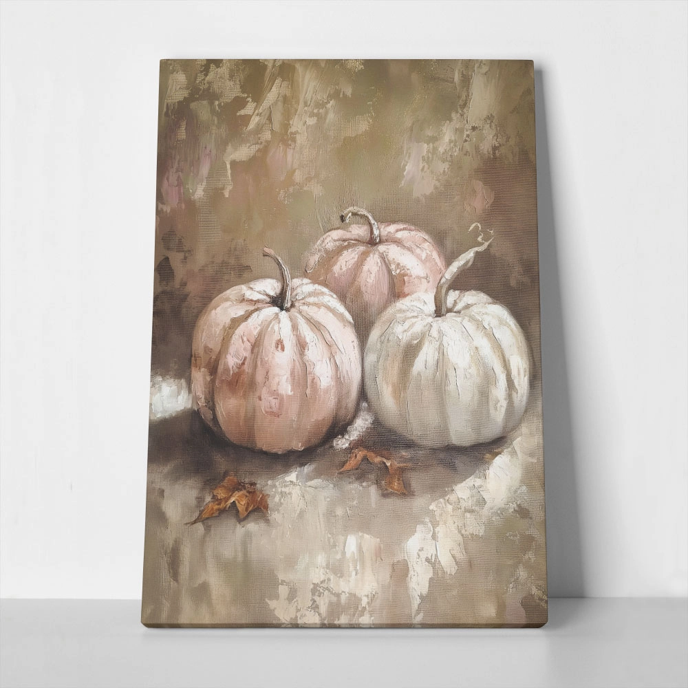 Πίνακας σε Καμβά VINTAGE AUTUMN HALLOWEEN PUMPKINS 11