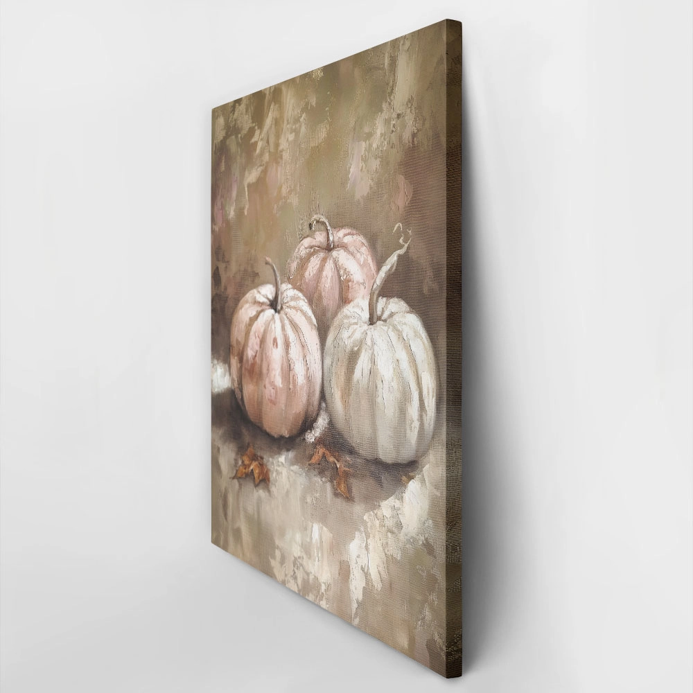 Πίνακας σε Καμβά VINTAGE AUTUMN HALLOWEEN PUMPKINS 11